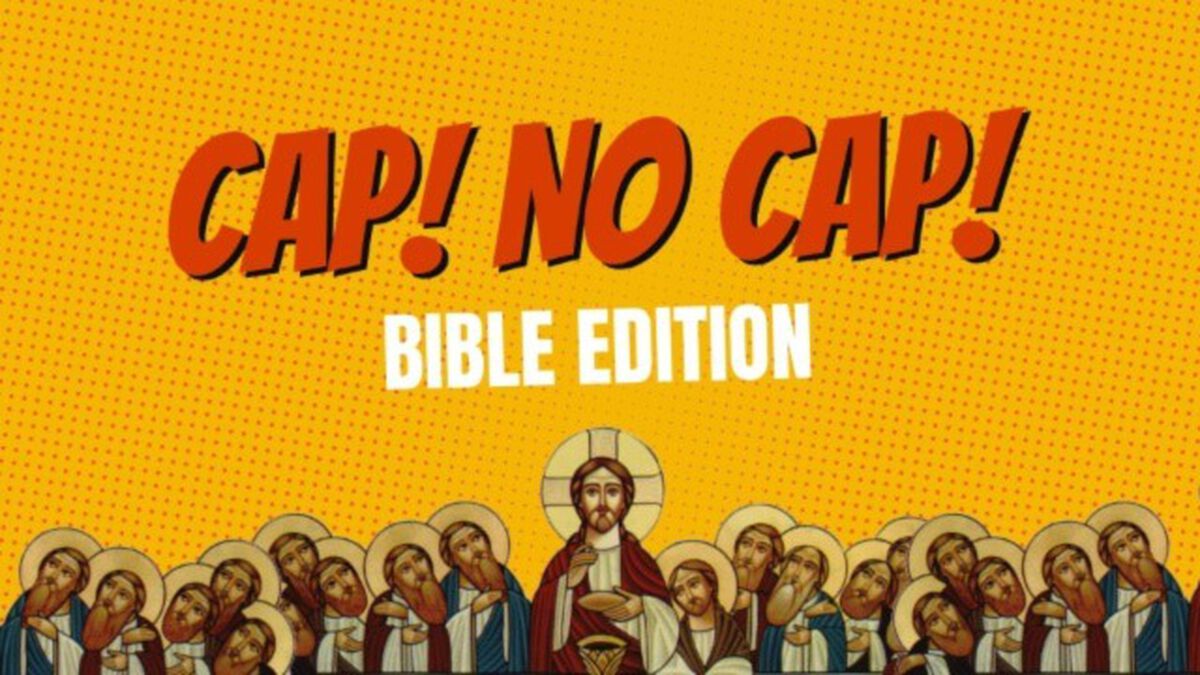 CAP! NO CAP! Bible Edition image number null